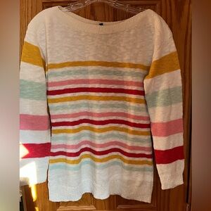 Talbot’s Striped Multicolor Women's Sweater